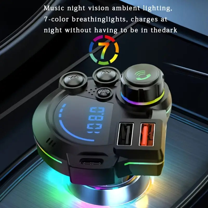 Crystal-Clear Hands-Free Calling & Fast Dual Car Charger