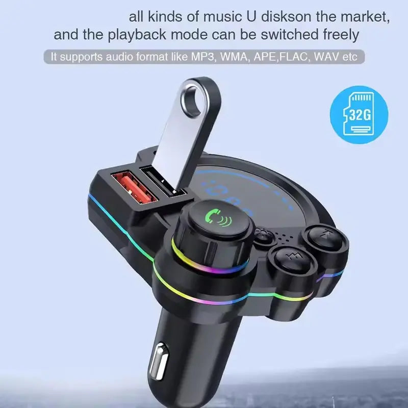 Crystal-Clear Hands-Free Calling & Fast Dual Car Charger
