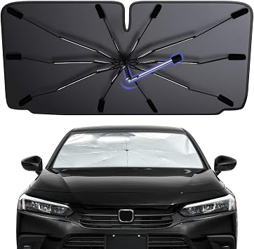 99% UV Blocking Car Windshield Sun Shade Umbrella