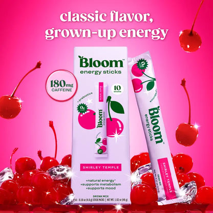 Natural Energy Sticks for Instant Focus and Clean Metabolism Boost - 2 Pack per Set