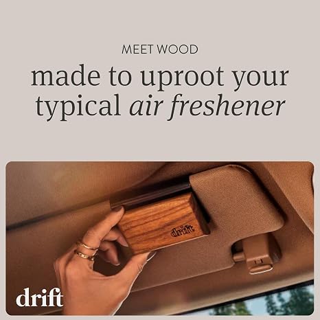 Premium Organic Wood Car Air Freshener