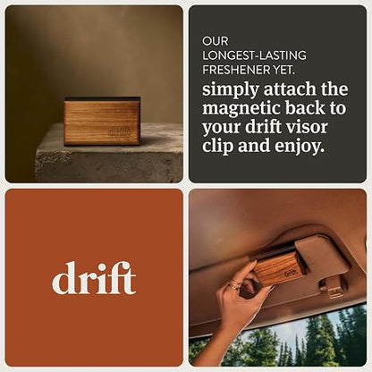 Premium Organic Wood Car Air Freshener
