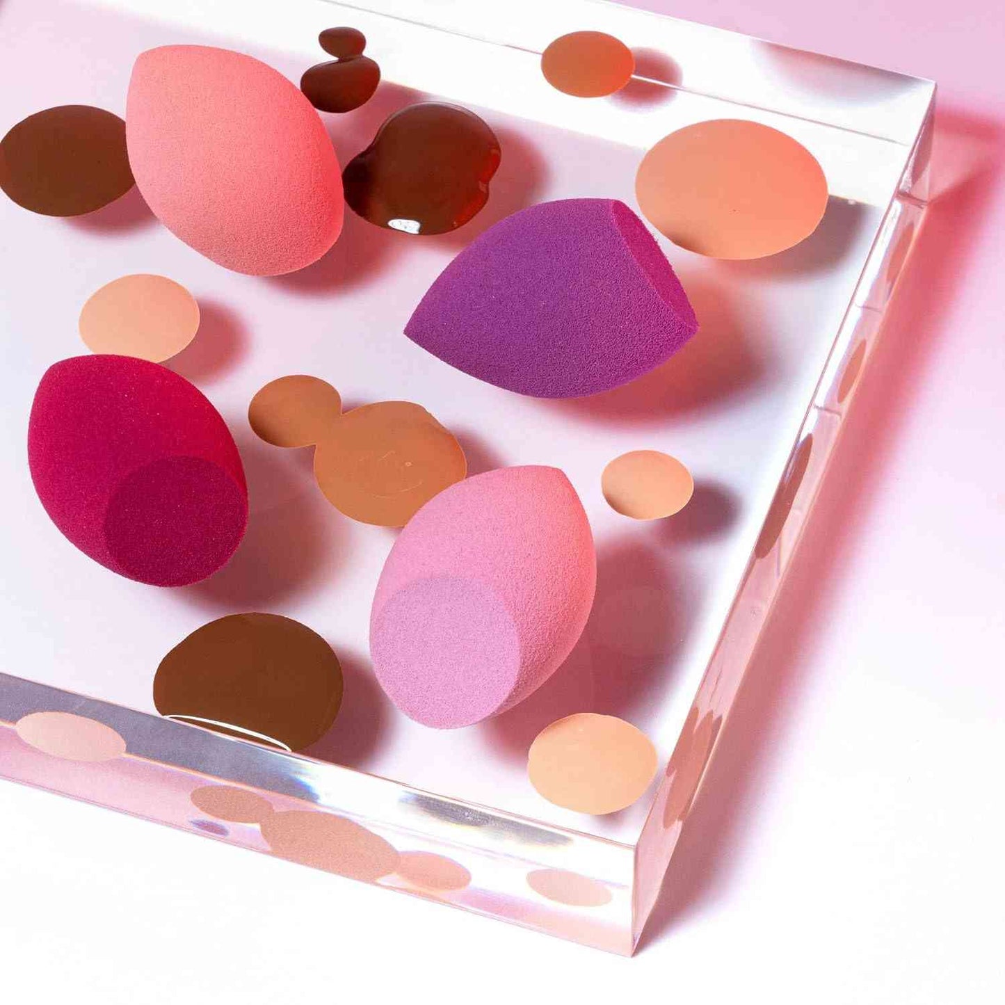Flawless Precision Makeup Anywhere: Mini Miracle Complexion Sponges | 2 Pack per Set