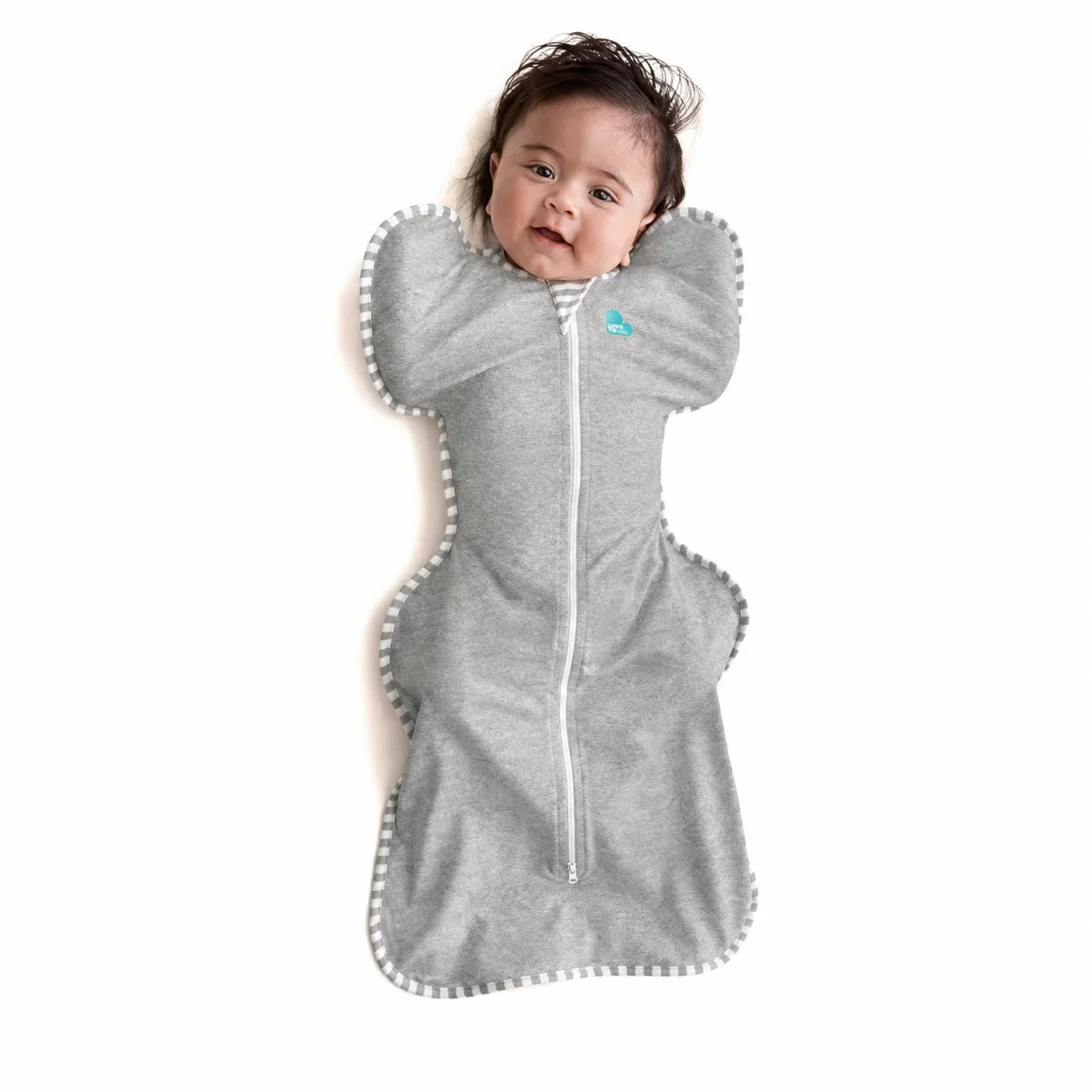 Sleep Longer & Deeper with Natural Arms-Up Swaddle Sack
