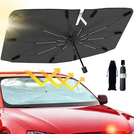 99% UV Blocking Car Windshield Sun Shade Umbrella